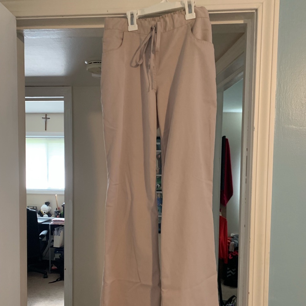 Size XS khaki greys anatomy scrub pants
